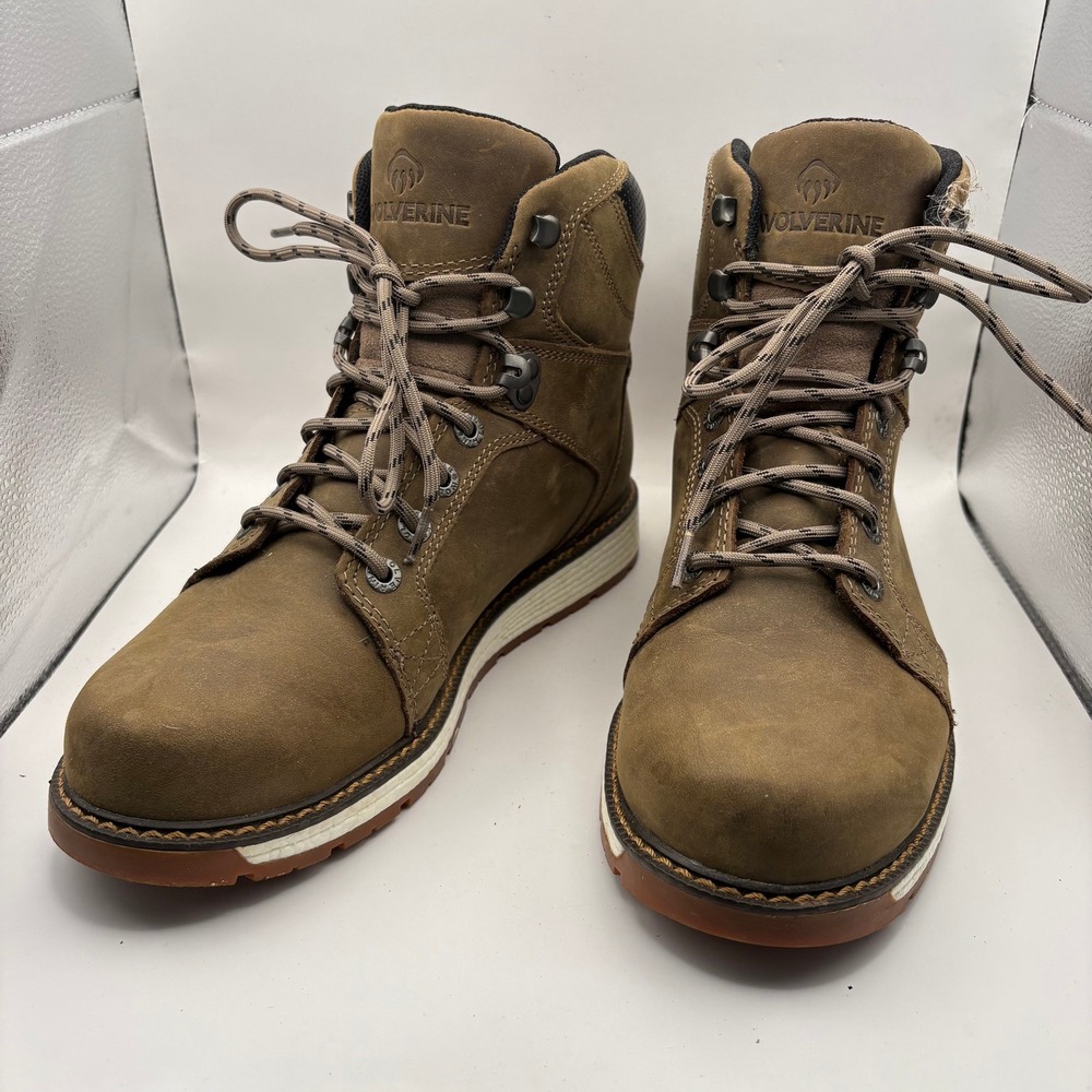 Wolverine Mens I-90 EPX Waterproof Plus Brown Leather Work Boots W880185 9.5M